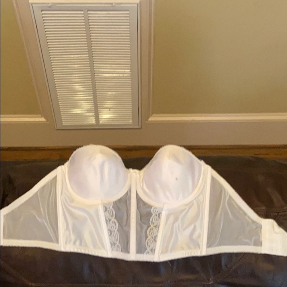 White Bridal Bra